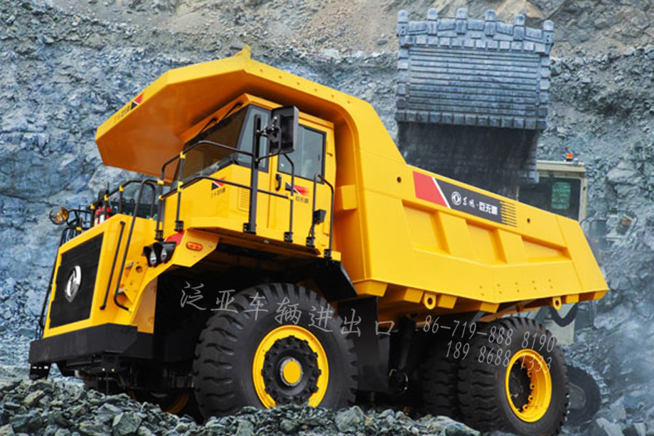 80吨矿用车,东风巨无霸自卸,80吨重型卡车