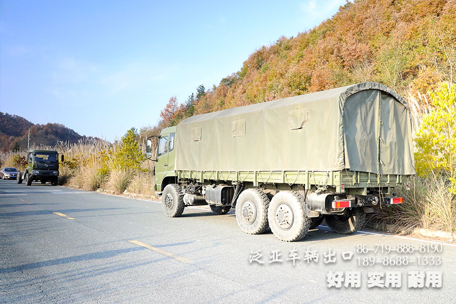 东风国五运兵车,出口型运兵车,EQ2130GA,东风6x6卡车,六驱柴油货车,越野专用型卡车