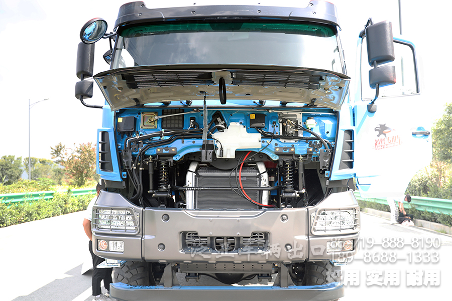 6×6重卡，6×6三桥车，三桥货运卡车，东风全驱，340马力重载卡车，5.5米长途货车