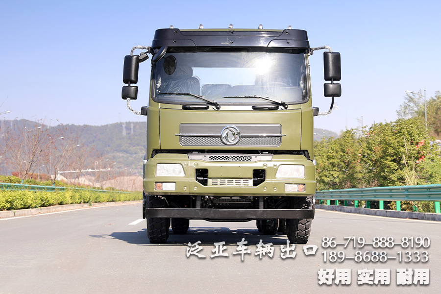 东风六驱、大马力底盘、越野运输车底盘、210马力底盘、出口专用底盘