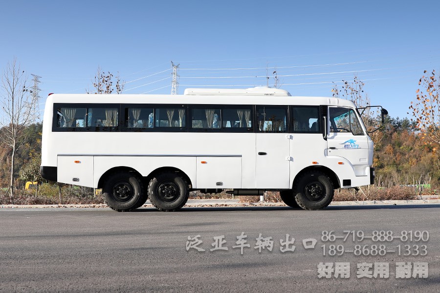 东风六驱客车，越野客车，东风全驱、东风巴士、村村通