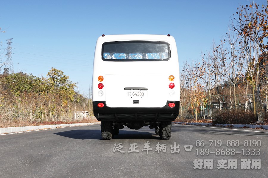 东风六驱客车，越野客车，东风全驱、东风巴士、村村通