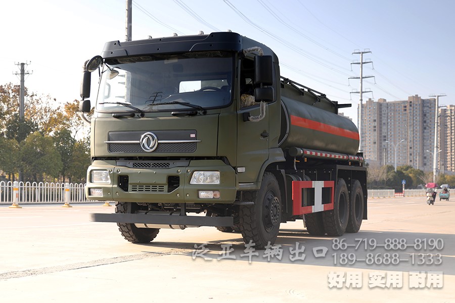东风大马力越野水车、东风6x4越野水车、东风平头排半驾驶室越野水车