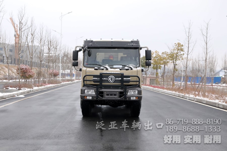 东风六驱、东风6x6、越野专用车出口、越野卡车，自卸车，东风大马力越野卡车