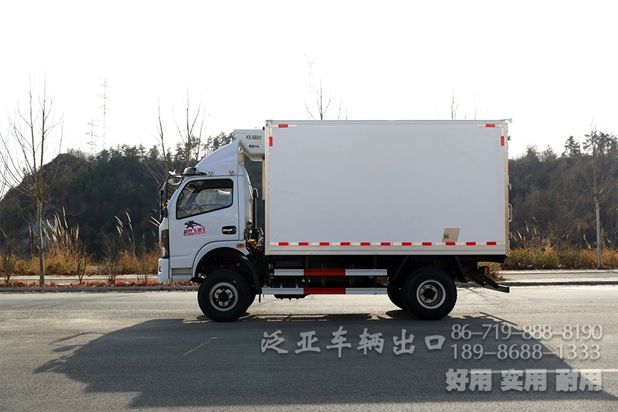 四驱冷藏车,15方冷藏车,现货水产品运输车,冷链运输车,肉类冷冻车