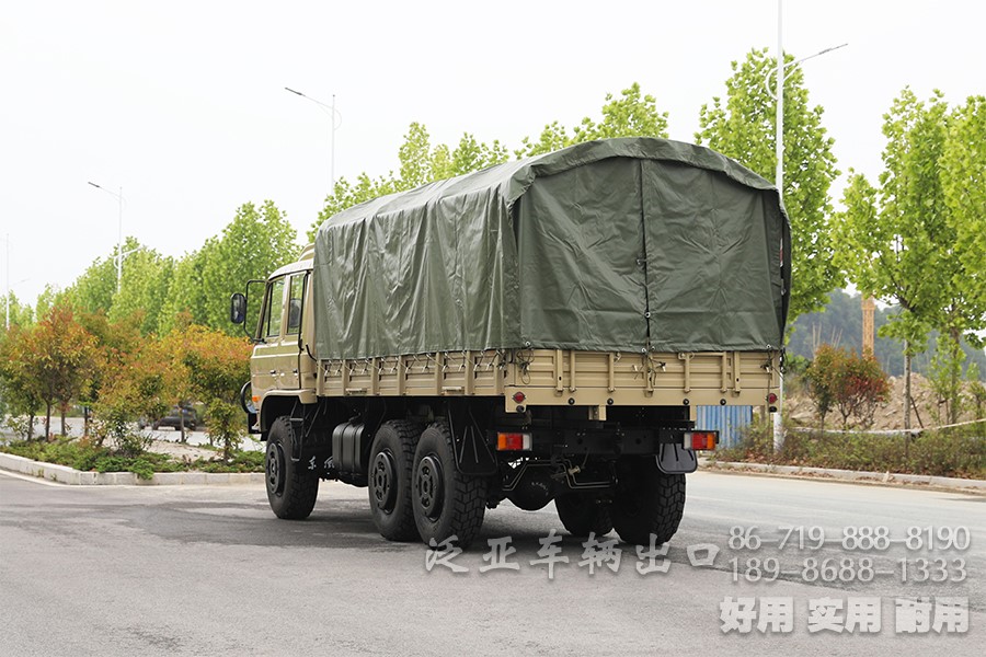 EQ2102N 双排越野卡车 六驱越野专用车 越野载货卡车 210马力越野车 高配平头沙漠越野车 越野载货卡车出口型