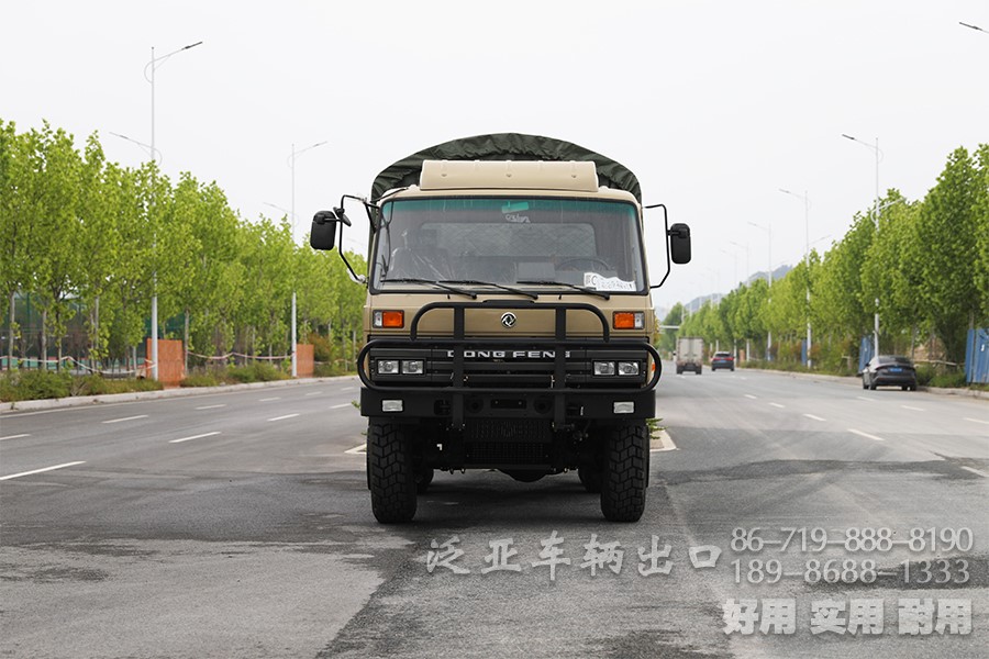 EQ2102N 双排越野卡车 六驱越野专用车 越野载货卡车 210马力越野车 高配平头沙漠越野车 越野载货卡车出口型