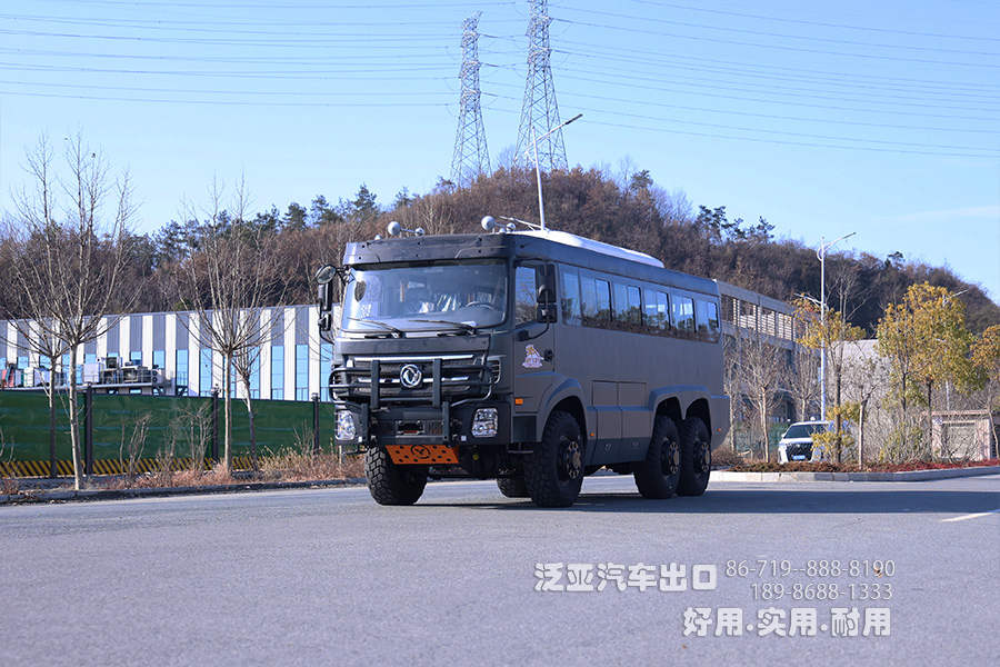 东风27座越野客车_全驱森林消防运输车_乡村巴士通勤车